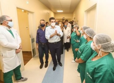Helder entrega o Hospital Regional de Castanhal com mais 120 leitos, sendo 100 clínicos e 20 de UTI.