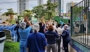 No dia internacional do Enfermeiro foi marcado por protestos em Belém.